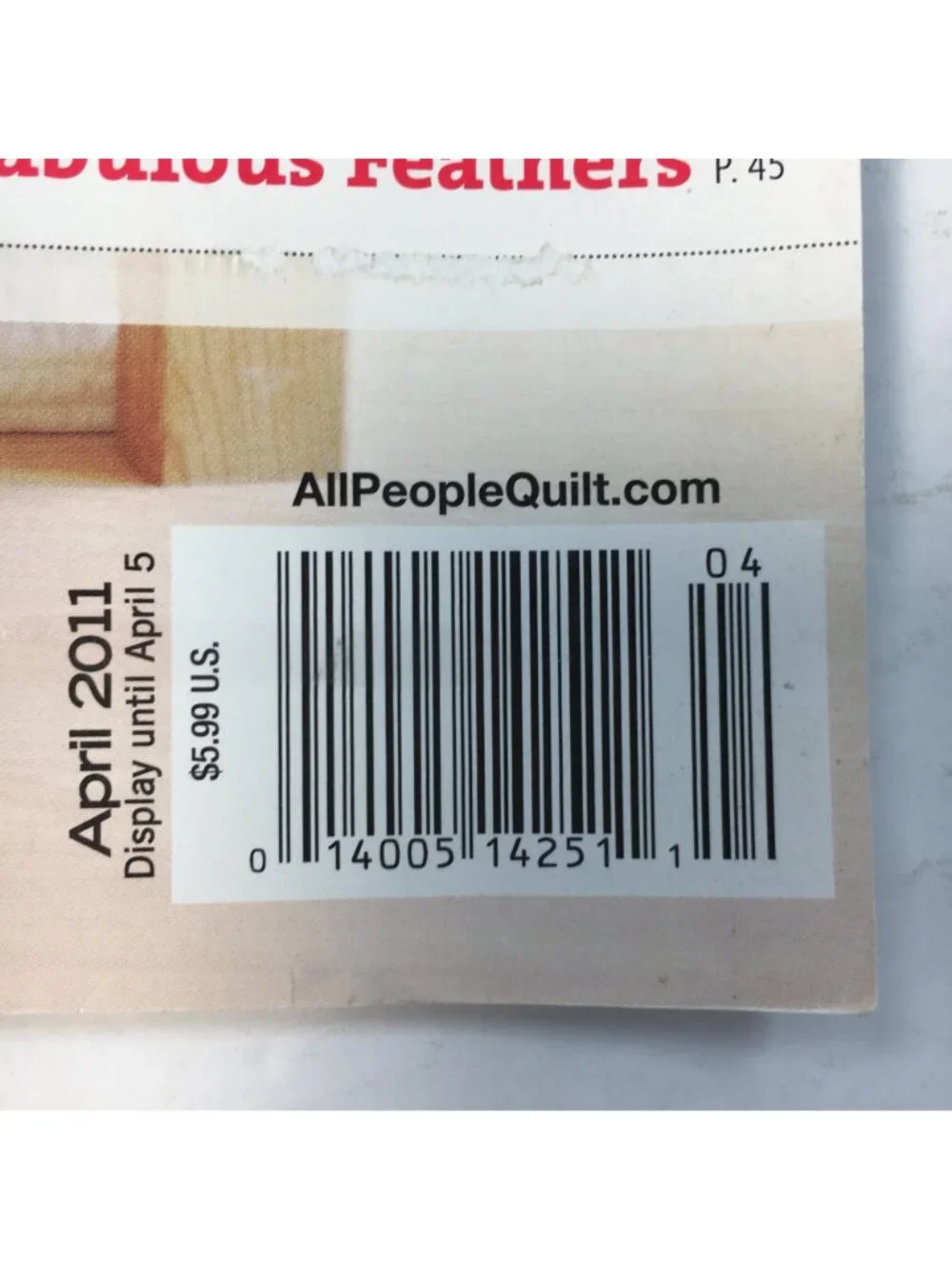 American Patchwork and Quilting April 2011 Magazine 101 Top Tips 3 Star Quilts